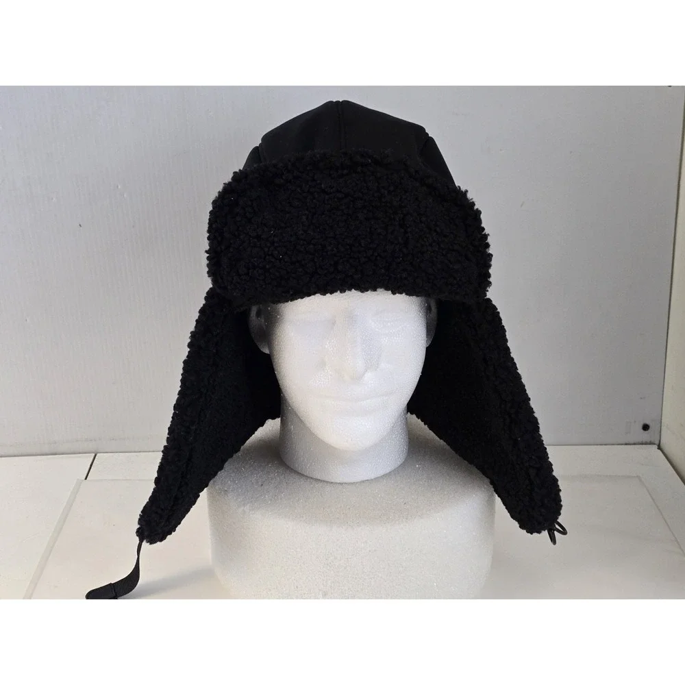 $155 UGG Trapper Winter Hat Mixed Media Fleece Water‎ Resistant Warm Men's L/XL